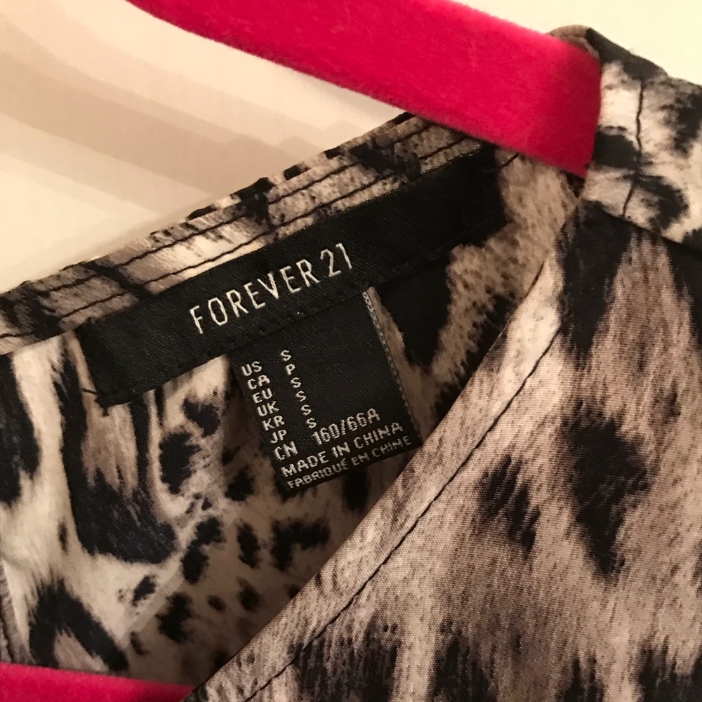 Forever 21 Leopard Print Jumpsuit - Picture 11 of 14
